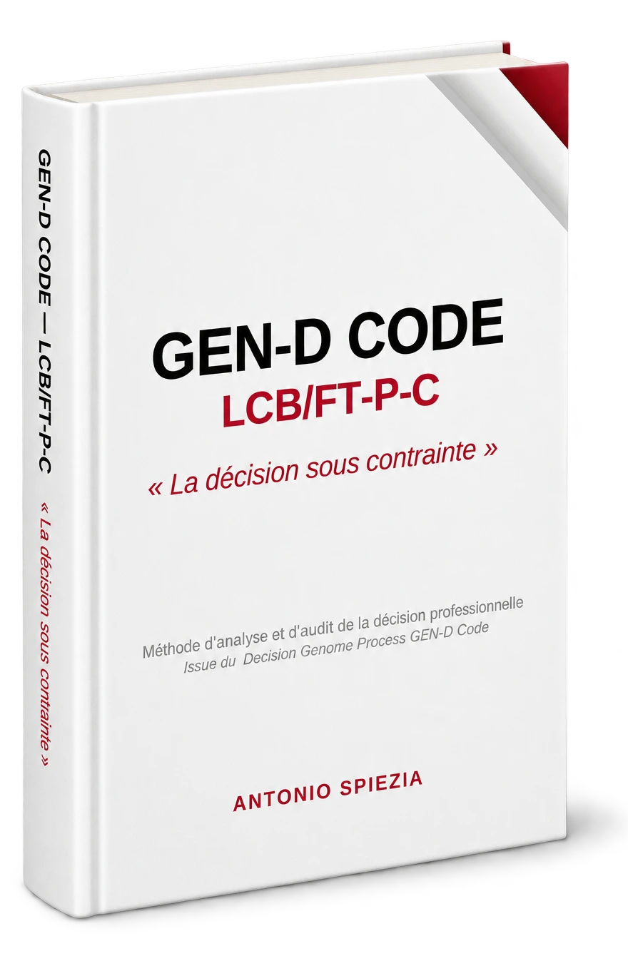 Couverture du second volume GEN-D CODE LCB/FT-P-C d’Antonio SPIEZIA